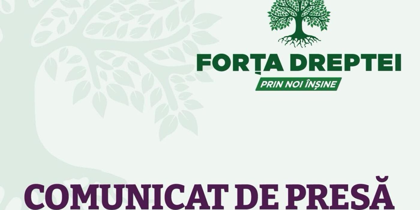 Forța Dreptei a anunțat că a luat decizia de a declanșa „demersurile absolut necesare pentru constituirea polului de centru-dreapta” cu USR și PMP, „în contextul falimentului guvernamental evident patronat de PSD – PNL, coaliția trădării românilor”.
