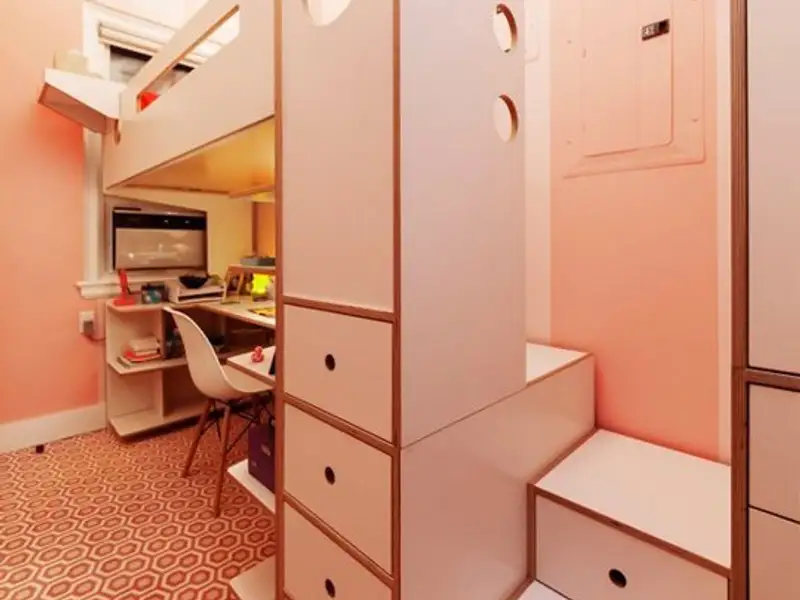 Amenajarea unui dormitor mic. Poze inainte si dupa