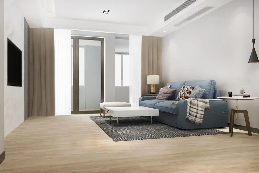 Parchetul stratificat în living: ce este, avantaje, dezavantaje, cum îl alegi