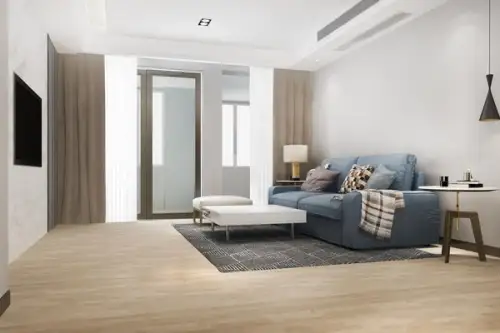 Parchetul stratificat în living: ce este, avantaje, dezavantaje, cum îl alegi