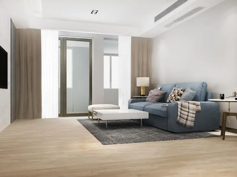 Parchetul stratificat în living: ce este, avantaje, dezavantaje, cum îl alegi