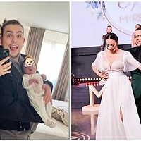 Cum arată Adam, fiul lui Vlad și al Cătălinei Bibire. Foștii concurenți Mireasa au publicat primele imagini cu chipul micuțului
