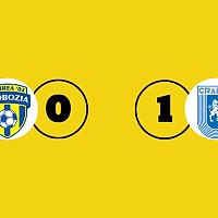 Victorie la limită cu Slobozia și Universitatea Craiova este pe primul loc în Superliga