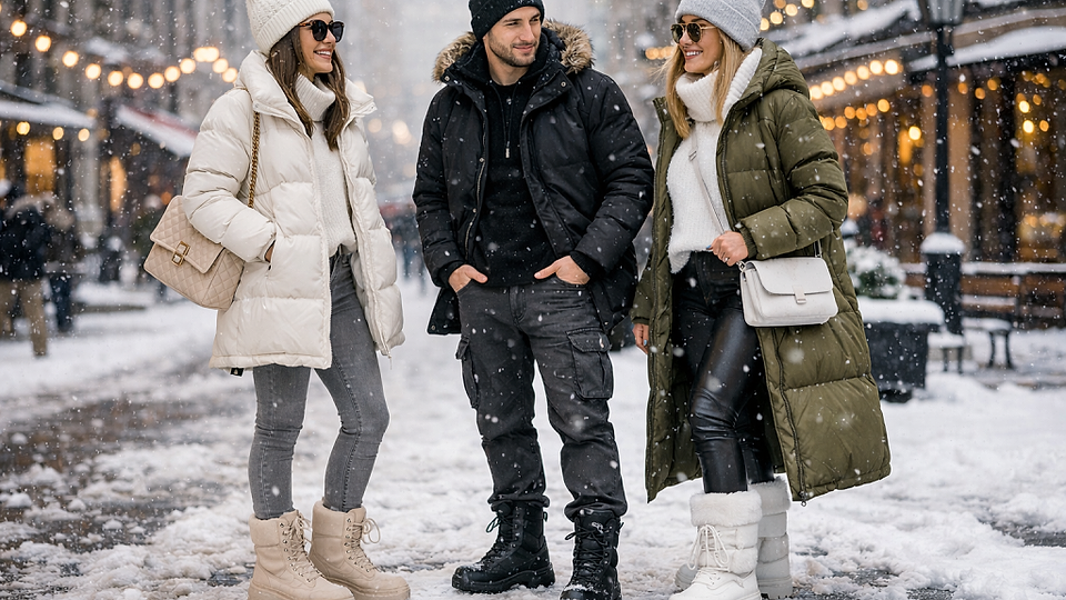 Ce încălțăminte purtăm pe zăpadă ca să fim în siguranță și fashion