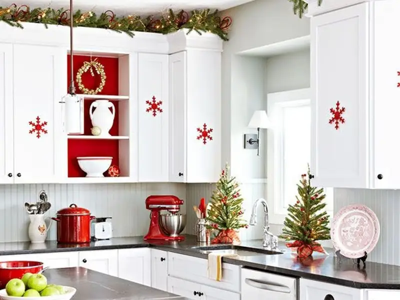 15 bucatarii decorate de Craciun