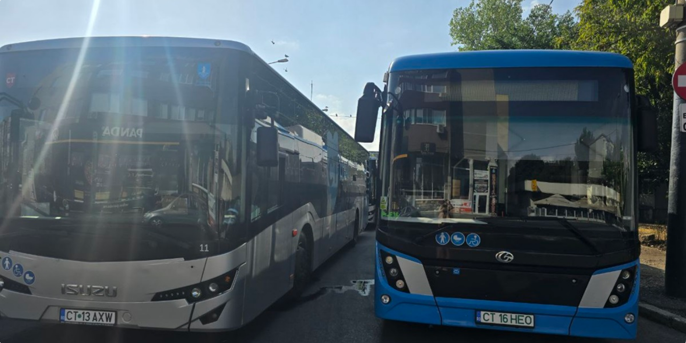 Modificare de traseu CT BUS: Linia 5-40 circulă deviat din cauza unei avarii RAJA Constanța