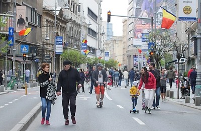 Weekend cu restricții în București: două marșuri prin centru și „Străzi Deschise” pe Calea Victoriei. Vezi trasee, intervale orare și devieri STB 205, 311.