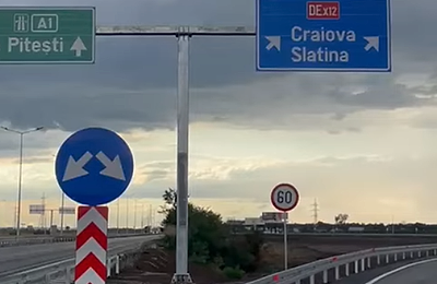 De azi, de la București la Craiova, doar pe drum de mare viteză, s-au deschis ultimii 12 km ai Drumului Expres Craiova–Pitești