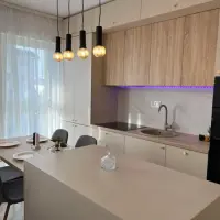Amenajare moderna in nuante calde apartament de 2 camere din Cluj