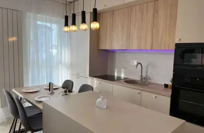 Amenajare moderna in nuante calde apartament de 2 camere din Cluj