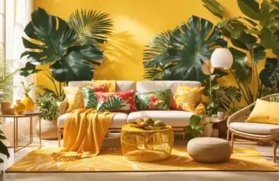 Summer Color Palette Living Room Design: Useful Tips