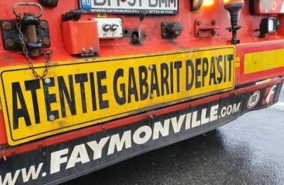 Atenție! Transporturi agabaritice până în data de 25 octombrie, pe drumurile din Cluj