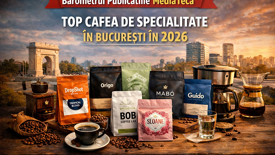 Barometrul MediaTeca: Cele mai apreciate 10 cafele din prăjitoriile bucureștene