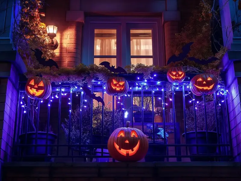 Cum să organizezi o petrecere de Halloween pe balcon