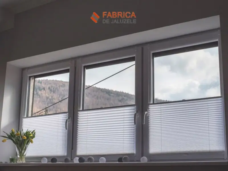 Eleganta si eficienta energetica cu jaluzele plisate? Aici gasesti mai multe informatii