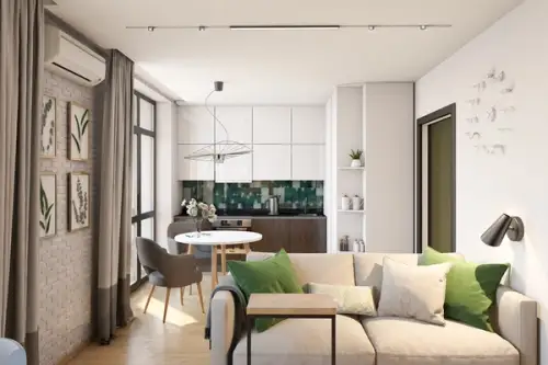 Reamenajare functionala pentru un spatiu de 36 mp