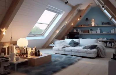 15 Low-Cost Ideas for Quickly Furnishing an Attic