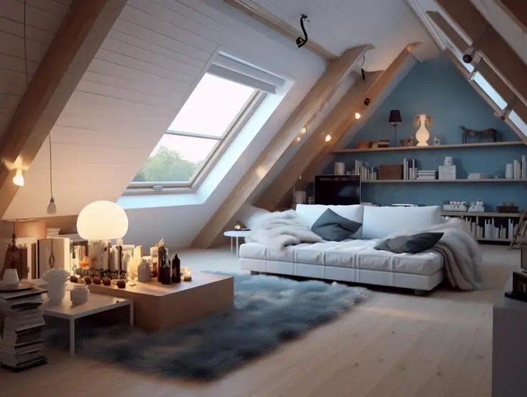 15 Low-Cost Ideas for Quickly Furnishing an Attic