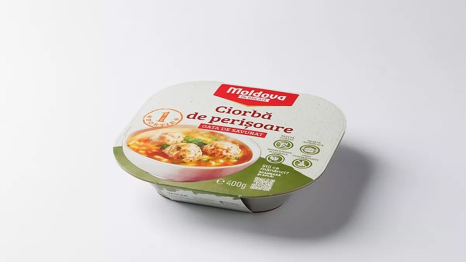 Vascar lansează gama de ciorbe ready meals Moldova în Bucate, în format monoporție
