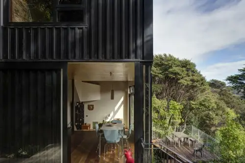 Vila din Noua Zeelanda, arhitectura moderna in mijlocul naturii