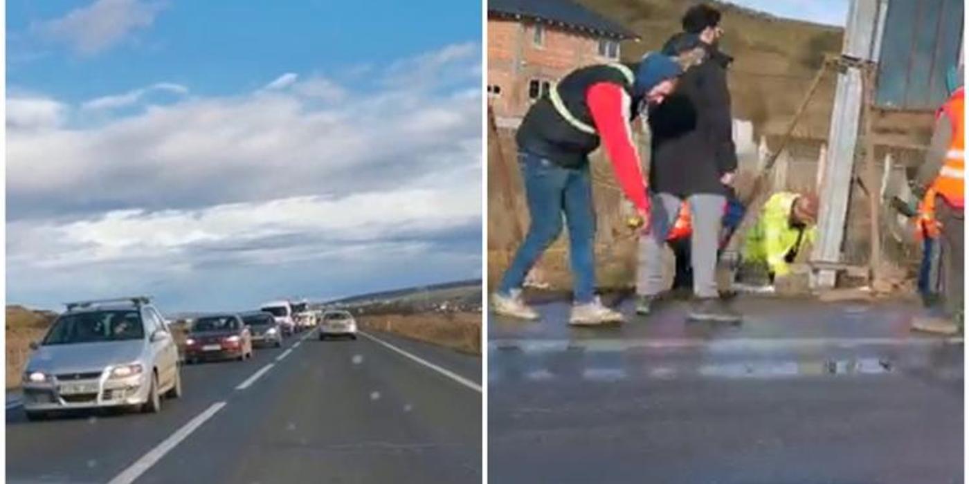 Traficul este blocat zilnic pe centura Apahida