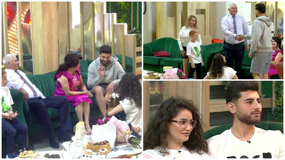 Liliana a primit o vizită de la familie. Teo a fost emoționat la întâlnirea cu părinții iubitei