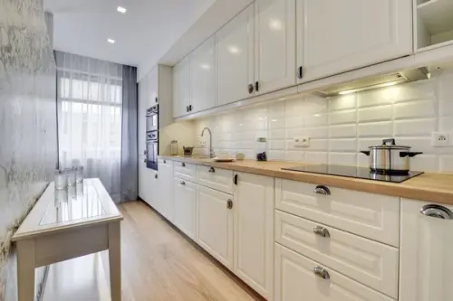 Amenajare luminoasa si moderna armonie intre functionalitate si estetic intr-un apartament de 2 camere