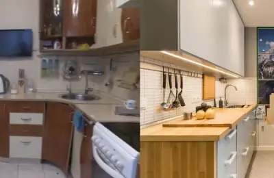 Before and After: Complete Transformation for a Kitchen