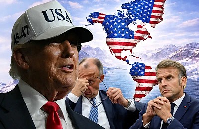 Ofensiva lui Trump împotriva Europei. Mesaje private de la Macron și hărți false, distribuite online