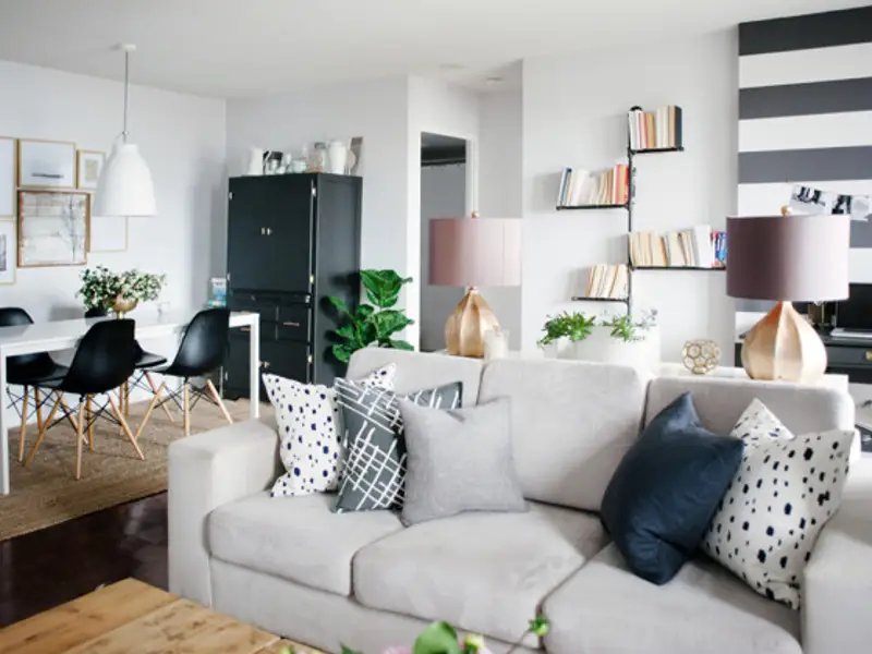 Amenajare de apartament frumusetea neutrelor valorificata intr-un decor contemporan
