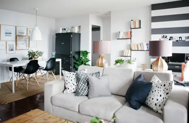Amenajare de apartament frumusetea neutrelor valorificata intr-un decor contemporan