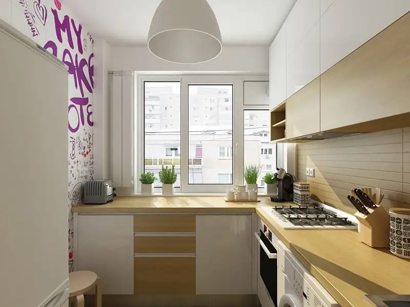 20 modele de amenajari pentru bucatarii de 6 metri patrati