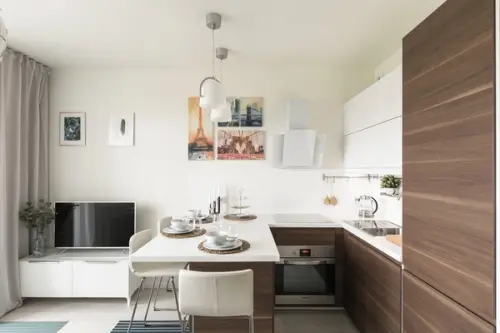 Model de amenajare pentru o garsoniera functionala