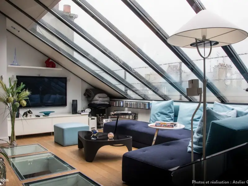 Locuinta moderna a unui artist, un spatiu care iti provoaca imaginatia