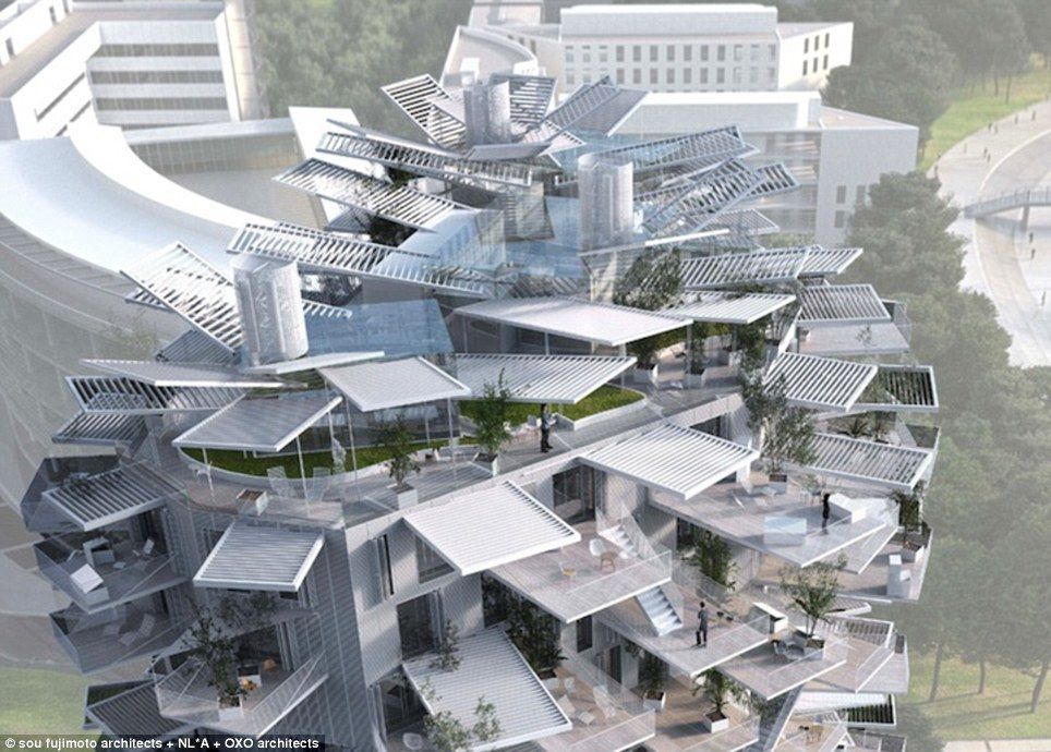 Cea mai fascinanta “casa in copac”, va fi construita in Franta