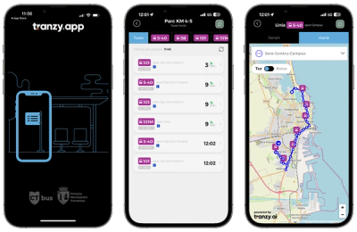 Revoluție digitală în transportul public din Constanța: Aplicația tranzy.app oferă date în timp real pentru 200 de autobuze