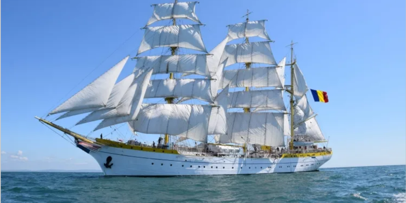 Emoții la malul mării: Nava-școală „Mircea” pornește într-un nou marș internațional de instrucție