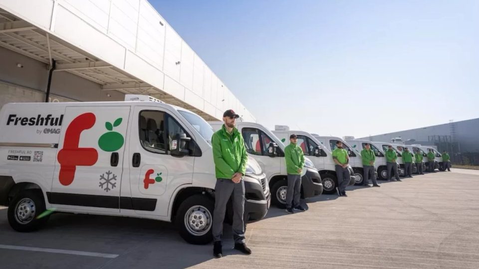 Freshful by eMAG accelerează pe segmentul Q-Commerce: Cinci unități de tip „dark store” operaționale în București
