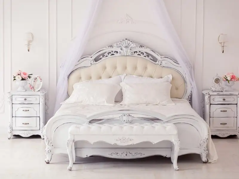 Top 10 cele mai potrivite texturi într-un dormitor vintage