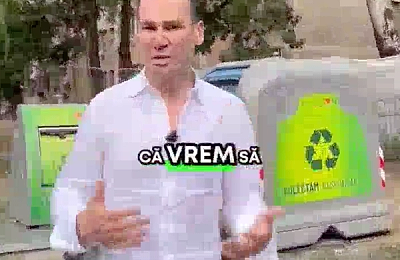Supraveghere video la pubelele din Sectorul 3. Robert Negoiță: „Cei care fac probleme nu vor scăpa”