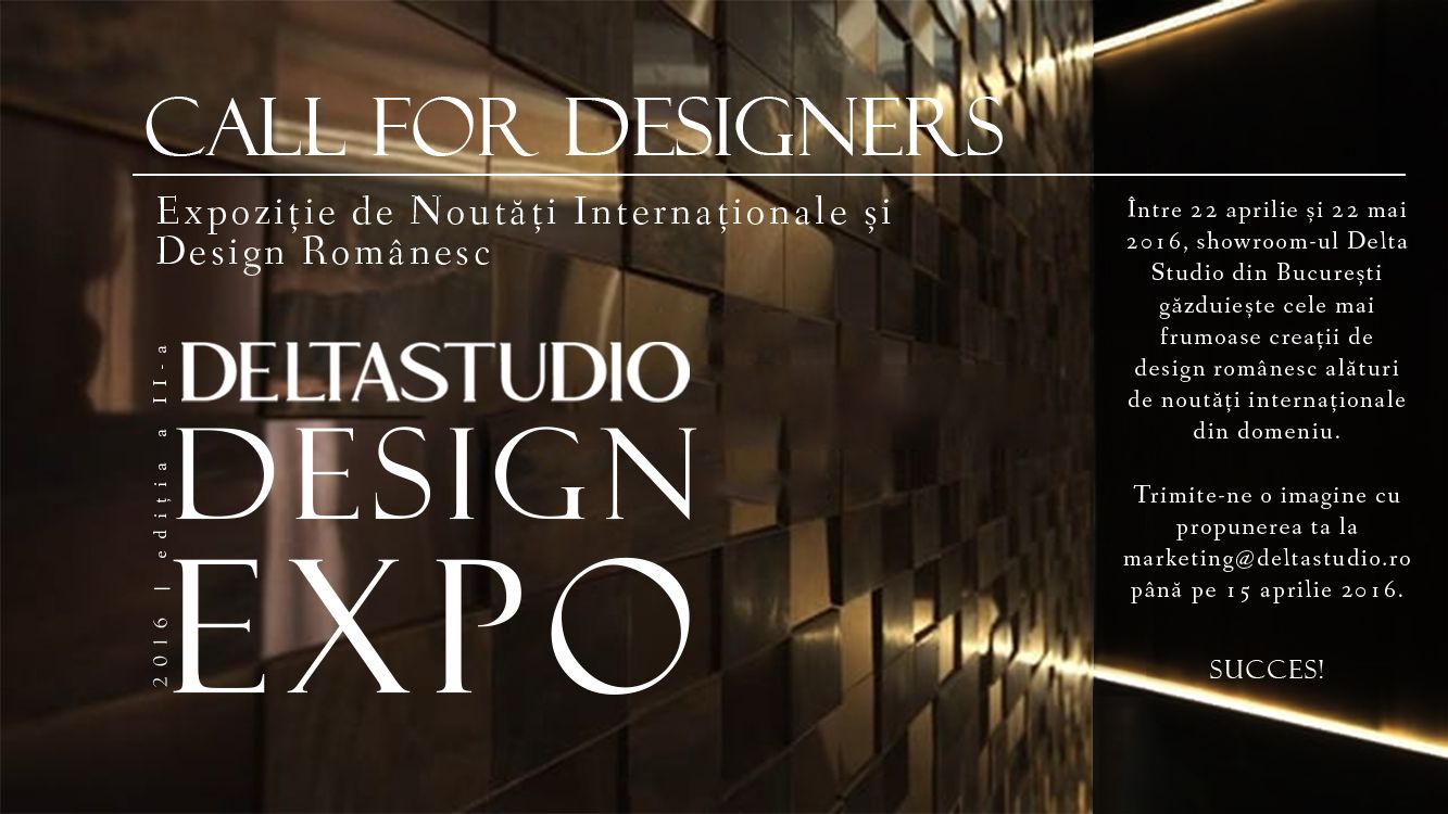 Expozitie de design romanesc si colectii noi de placi ceramice in aceasta primavara la Delta Studio