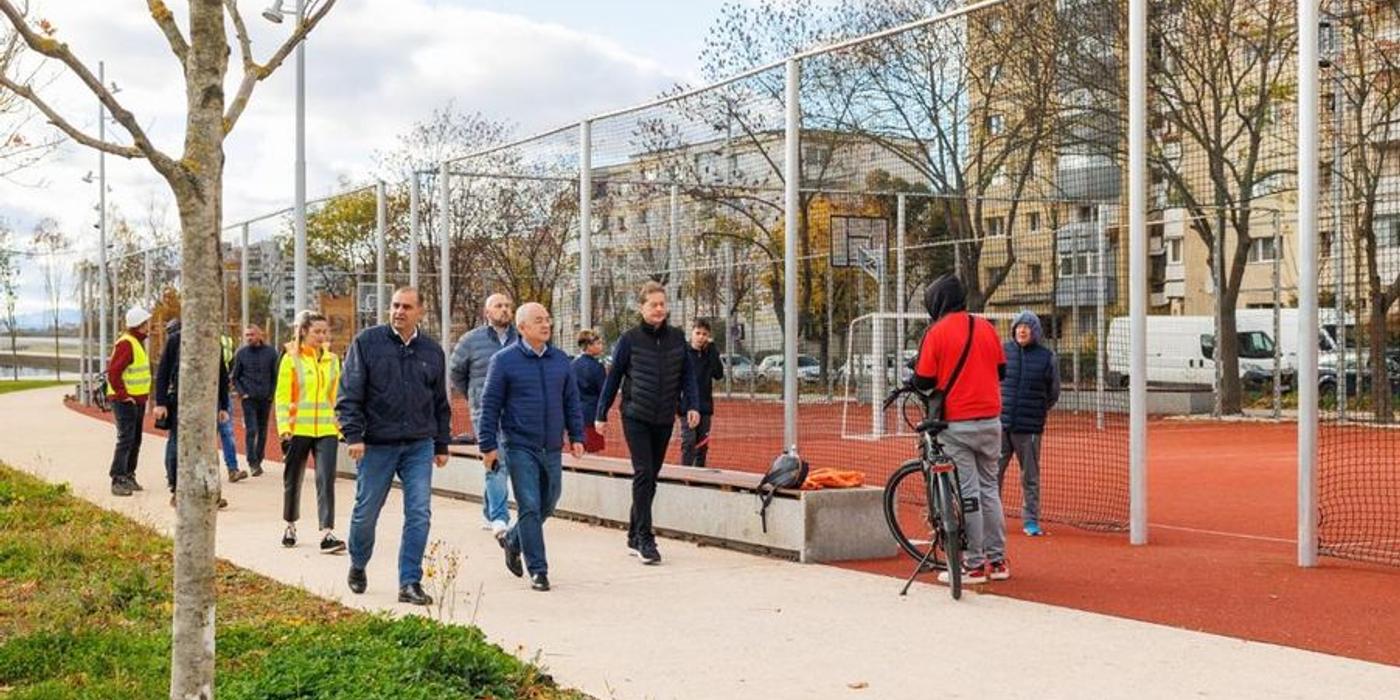 Proiectul primăriei de reabilitare și modernizare a malurilor Someșului va intra în recepție de data de 15 noiembrie