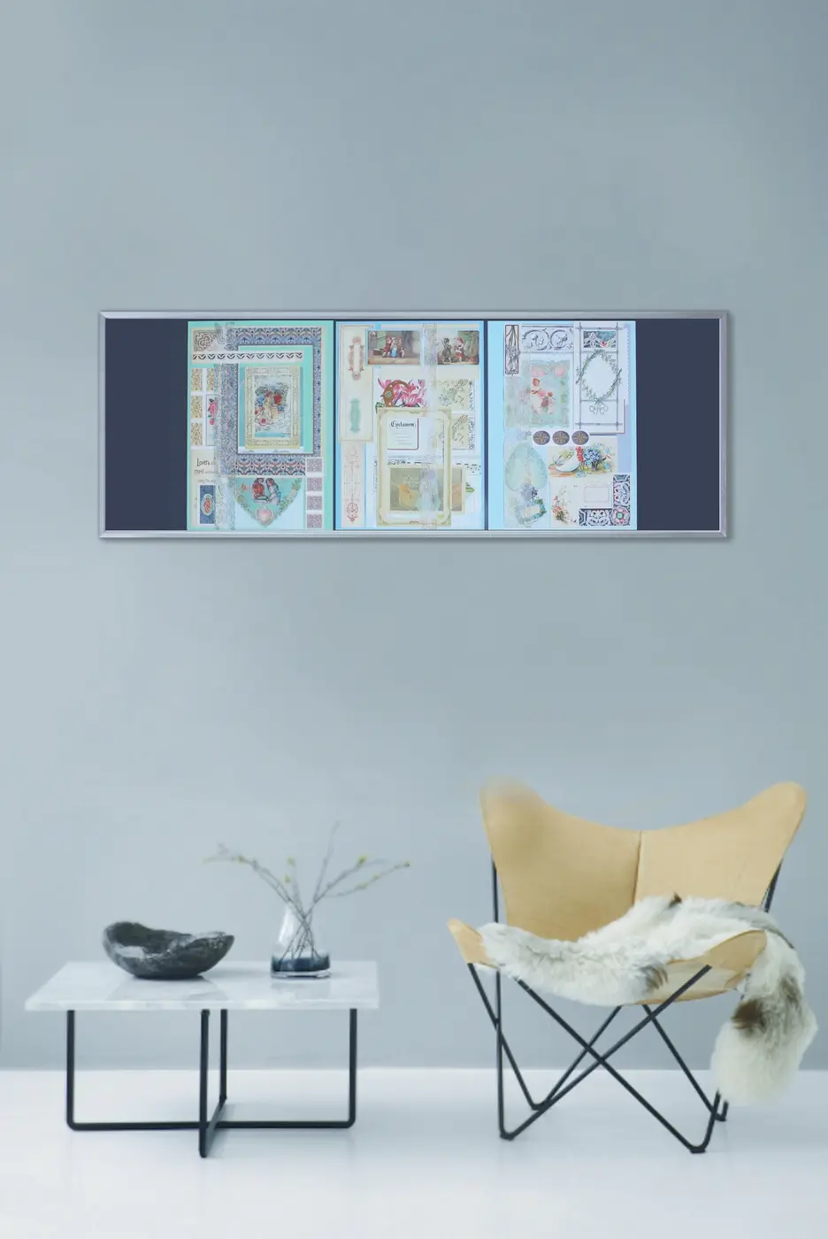 Colajele declaratii de stil in amenajarile cosmopolite