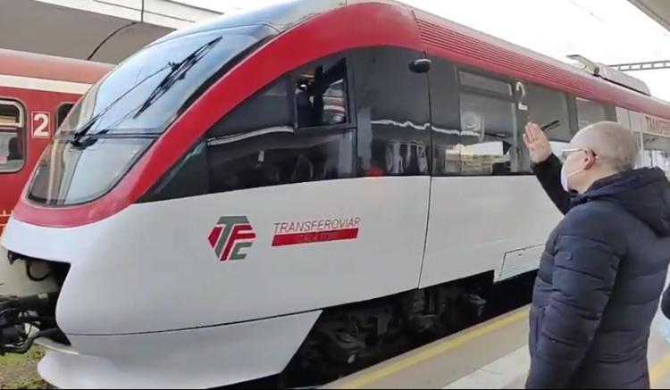 Primarul Emil Boc vrea să extindă traseul trenului metropolitan spre Huedin, Gherla, Dej și Câmpia Turzii