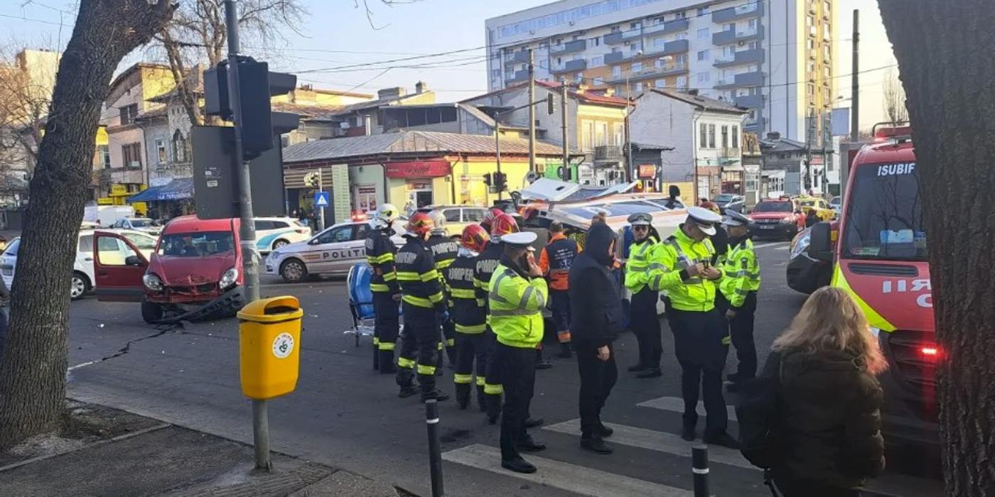 Luni dimineață, 6 martie 2023, a avut loc un grav accident de circulație în Capitală