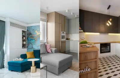 10 idei de apartamente mici cu bucatarie deschisa