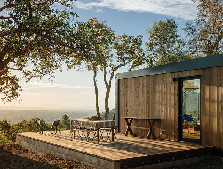 Casa superba a unei pictorite octogenare din California