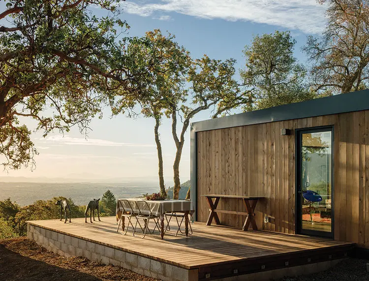 Casa superba a unei pictorite octogenare din California