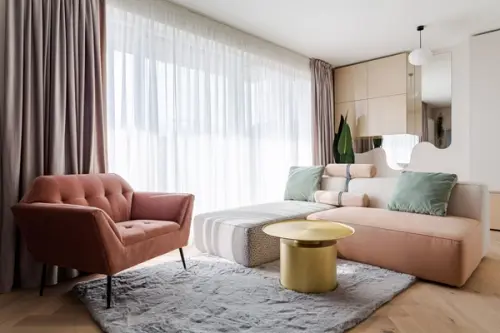 Atmosferă cozy și jucăușă într-un apartament de 70 mp din Brașov