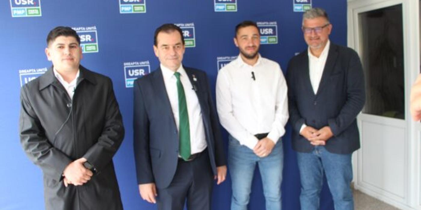 Ludovic Orban: Forța Dreptei, cu oameni onești și viziune, în Caraș-Severin!